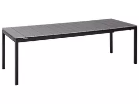Išskleidžiamas sodo stalas TOFANE 198/248 cm 90 cm pilkas