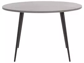 Valgomojo stalas ODEON Pilkas betono efektas 120 cm 120 cm