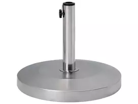 Skėčio stovas CRAVEGGIA sidabrinis, apvalus, 25 kg