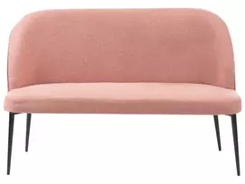 Dvivietis suoliukas valgomajam OSBY, rožinis