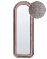 Sieninis veidrodis CULAN 60 cm x 160 cm, veliūras, rožinis