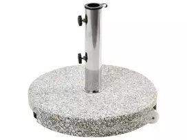 Skėčio stovas CERZETO Pilkas Apvalus 30 kg
