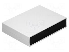 Enclosure: with panel | X: 245mm | Y: 175mm | Z: 50mm | ABS | light grey