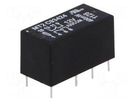 Relay: electromagnetic | DPDT | Ucoil: 12VDC | max.250VAC | max.220VDC