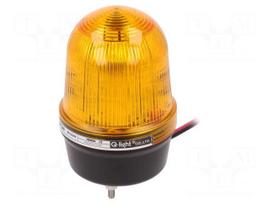 Signaller: lighting | amber | Series: MFL | 10÷30VDC | IP65 | Ø69x114mm