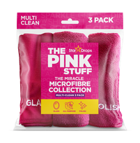 Mikropluošto šluostė THE PINK STUFF 3 vnt