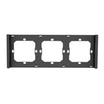 Frame for switch M5 80 triple 3-fold SONOFF M5-3C-80-F (graphite/black)