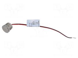 Switch: piezoelectric | Pos: 2 | SPST-NO | 1A/24VAC | 1A/24VDC | 200mm