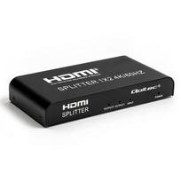 Qoltec Active HDMI Splitter 2 x HDMI 4K x 2K | 6Gb/s | 60Hz | High stability
