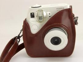 Dėklas instax mini rudas