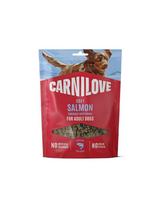 CARNILOVE Dog Soft Snack Salmon Small Bite 200g minkšti skanėstai su lašiša suaugusiems šunims