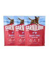 CARNILOVE Active Dog Salmon and Turkey Adult 3x1,5 kg lašiša ir kalakutas, suaugusiems šunims