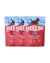 CARNILOVE Active Dog Salmon & Turkey Adult Small Breeds 3x1,5 kg lašiša ir kalakutas, suaugusiems mažų veislių šunims
