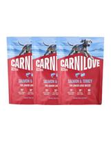 CARNILOVE Active Dog Salmon and Turkey Junior Large Breeds 3x1,5 kg lašiša ir kalakutas, jaunų didelių veislių šunims
