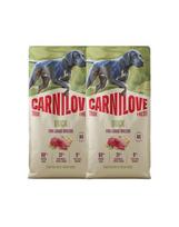 CARNILOVE True Fresh Dog Duck Adult Large Breeds 2 x 12 kg – sausas pašaras su šviežia antiena suaugusiems didelių veislių šunims