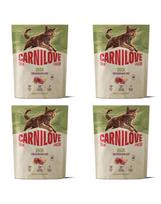 CARNILOVE True Fresh Cat Duck Sterilised 4x400 g antis, skirtas sterilizuotiems katėms