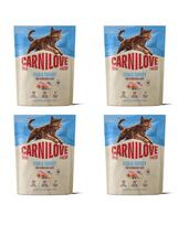 CARNILOVE True Fresh Cat Fish and Turkey Sterilised 4x400 g žuvis ir kalakutas, sterilizuotiems katėms