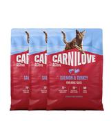 CARNILOVE Active Cat Salmon and Turkey Adult 3x2 kg lašiša ir kalakutas, visiems suaugusiems katėms