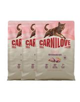 CARNILOVE True Fresh Cat Turkey Sterilised 3x2 kg kalakutis, sterilizuotiems katėms