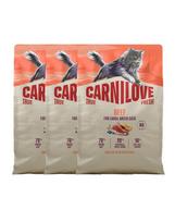 CARNILOVE True Fresh Cat Beef Adult Large 3x2 kg jautiena, didelių veislių katėms