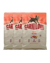 CARNILOVE True Fresh Cat Beef Kittens 3 x 2 kg – sausas pašaras su šviežia jautiena visų veislių kačiukams