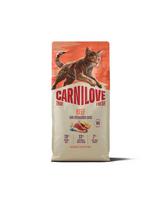 CARNILOVE True Fresh Cat Beef Sterilised 2 x 6 kg – sausas pašaras su šviežia jautiena sterilizuotoms katėms