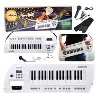 Elektrinis pianinas su mikrofonu, žaislinis instrumentas vaikams IN0173