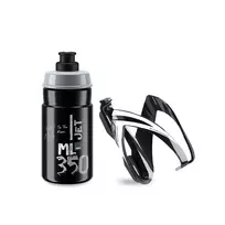 Elite Kit Ceo Black-White 350ml  gertuvė su laikikliu
