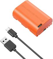 Akumulator Eneride SmallRig Camera Battery USB-C Rechargeable Canon LP-E6P Orange (5407) | 5407 | 6941590024042