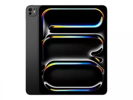 Apple iPad Pro 33 cm (13 colių) Wi-Fi + Cellular 1TB su standartiniu stiklu, Space Black [Energijos klasė G] (ME8D4TY/A)