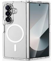 Skaidrus dėklas Samsung Galaxy Z Fold 8 Ultra telefonui "Tech-Protect Flexair Hybrid Magsafe"