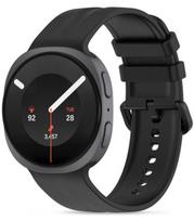 Juoda apyrankė Samsung Galaxy Watch 8 / 9 / Classic (40 / 44 / 46 mm) laikrodžiui "Tech-Protect Silicone Evo"