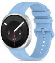 Šviesiai mėlyna apyrankė Samsung Galaxy Watch 8 / 9 / Classic (40 / 44 / 46 mm) laikrodžiui "Tech-Protect Silicone Evo"