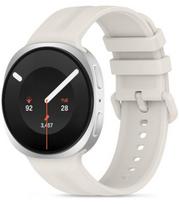 Smėlio spalvos apyrankė Samsung Galaxy Watch 8 / 9 / Classic (40 / 44 / 46 mm) laikrodžiui "Tech-Protect Silicone Evo"