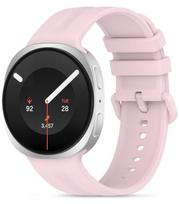 Rožinė apyrankė Samsung Galaxy Watch 8 / 9 / Classic (40 / 44 / 46 mm) laikrodžiui "Tech-Protect Silicone Evo"