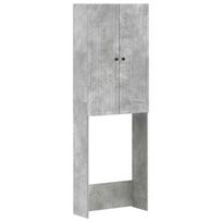 Tualeto spintelė EDE Betono pilka 66 x 25,5 x 190 cm