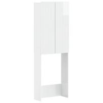 Tualeto spintelė ZWOLLE Itin blizgi balta 66 x 25,5 x 190 cm