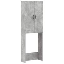 Tualeto spintelė HAARLEM Betono pilka 66 x 25,5 x 190 cm