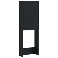 Tualeto spintelė BREDA Juoda 66 x 25,5 x 190 cm