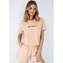 Pižama Sensis Anika trumpomis rankovėmis S-XL