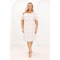 Moteriški naktiniai Regina 173 trumpomis rankovėmis 2XL-4XL W26