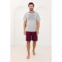 Vyriška pižama trumpomis rankovėmis Regina 500 2XL-3XL W26
