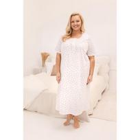 Moteriški naktiniai Regina 019 trumpomis rankovėmis 2XL-4XL W26