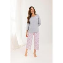 Moteriška pižama Regina 711 3/4 2XL-4XL Z25/26
