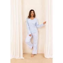 Moteriška pižama ilgomis rankovėmis Regina 712 M-XL Z25/26