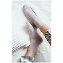 Moteriškos bambukinės kojinės Steven art.125, languotas raštas, nespaudžiančios, 35-40