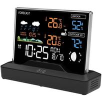 Manta Meteorologinė stotis MTO100B, 5V, 3 jutikliai, 80m, spalvotas ekranas, laikrodis, žadintuvas