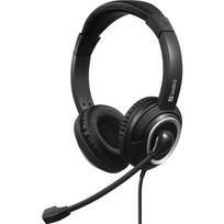 Sandberg Ausinės 126-47, 180g, 1.8m, 32Ω, 103dB, USB Type C, 40mm, Stereo, integruotas mikrofonas, garso reguliatorius