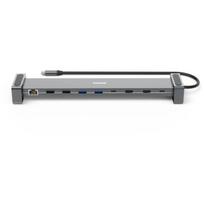 Hama dokas 00200145, 26.4 cm, 6 cm, 2.94 cm, 100 W, 5Gbit/s, 2xHDMI, 2xUSB-C, 4xUSB-A, RJ-45