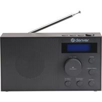 Denver Radijas DAB-51B 111111000620, 175mm, 50mm, 95mm, 40 stočių, DAB, FM, LCD, žadintuvas, akumuliatorius, USB, 3.5mm